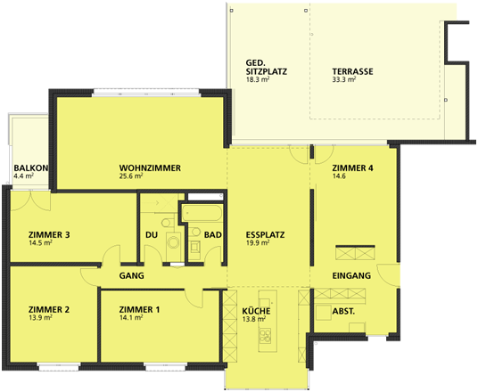 5 ½-Zimmer Attika