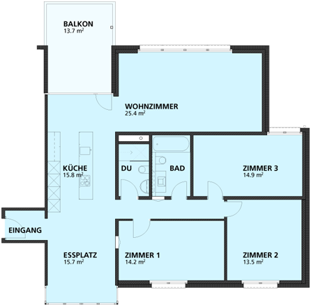 4 ½-Zimmer